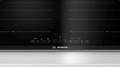 Индукционная варочная панель Bosch PXX675FC1E на 4 конфорки, шириной 60.6 см, черный в Санкт-Петербурге