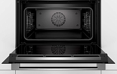 Компактный духовой шкаф Bosch CBG635BS3 , электрический, шириной 59.4 см, нержавеющая сталь, EcoClean очистка в Санкт-Петербурге