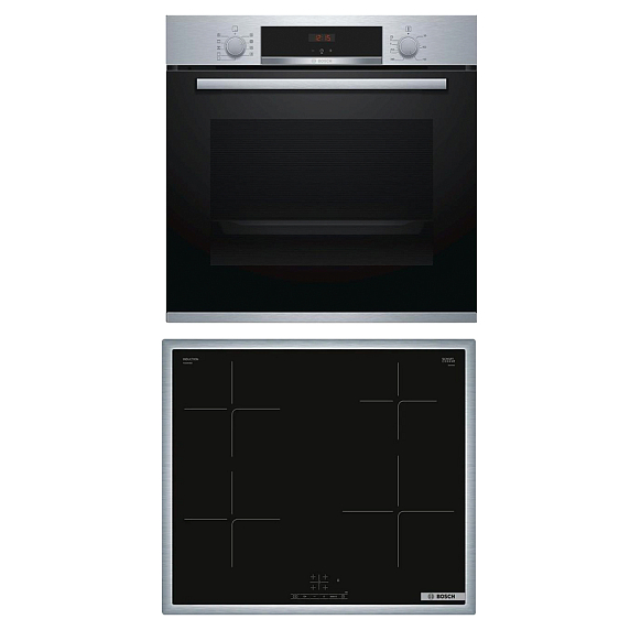 Комплект Bosch Serie 4 (PUE64KBB5E, HBA554YS0) preview 1