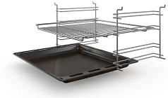 Духовой шкаф Bosch HAF010BA1R , электрический, шириной 59.4 см, черный, традиционная очистка в Санкт-Петербурге