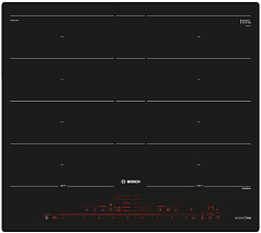 Индукционная варочная панель Bosch PXY621DX6E на 4 конфорки, шириной 57.2 см, черный в Санкт-Петербурге