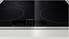 Электрическая варочная панель Bosch PKB 645F17 на 4 конфорки, шириной 58.3 см, черный в Санкт-Петербурге Электрическая варочная панель Bosch PKB 645F17 на 4 конфорки, шириной 58.3 см, черный в Санкт-Петербурге