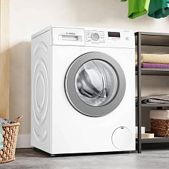 Стиральная машина Bosch WAJ2407EPL 1200 об/мин, белый, инверторный EcoSilenceDrive двигатель в Санкт-Петербурге Стиральная машина Bosch WAJ2407EPL 1200 об/мин, белый, инверторный EcoSilenceDrive двигатель в Санкт-Петербурге