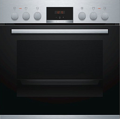 Духовой шкаф Bosch HEF514BS0R , электрический, шириной 59.4 см, нержавеющая сталь, традиционная очистка в Санкт-Петербурге