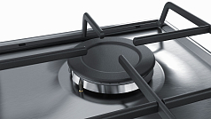 Варио-прибор ДОМИНО Bosch PGB3B5B80 на 2 конфорки, шириной 28.8 см, нержавеющая сталь в Санкт-Петербурге