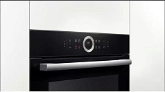 Духовой шкаф Bosch HBG672BB1S , электрический, шириной 59.5 см, черный, пиролитическая очистка в Санкт-Петербурге