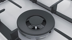 Газовая варочная панель Bosch PCI6A2B90R на 4 конфорки, шириной 58.2 см, белый в Санкт-Петербурге