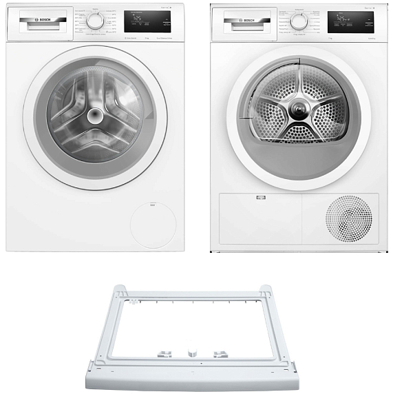 Комплект Bosch Serie 4 (WAN24009II, WTH85077PL, WTZ 20410) preview 1