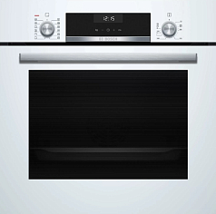Духовой шкаф Bosch HIJ517YW2R , электрический, шириной 59.4 см, белый, AquaClean очистка в Санкт-Петербурге