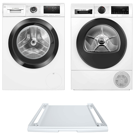 Комплект Bosch Serie 6 (WAU28Q1EPL, WQG24500BY, WTZ27400) preview 1