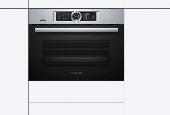 Компактный паровой духовой шкаф Bosch CSG656RS7 preview 8