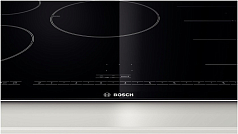 Индукционная варочная панель Bosch PIP875N17E на 5 конфорки, шириной 81.6 см, черный в Санкт-Петербурге