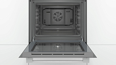 Духовой шкаф Bosch HBF214BW0R , электрический, шириной 59.4 см, белый, традиционная очистка в Санкт-Петербурге