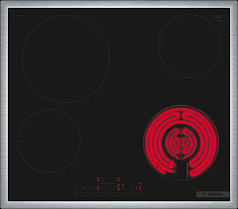 Электрическая варочная панель Bosch PKF645FP3R на 4 конфорки, шириной 58.3 см, черный в Санкт-Петербурге Электрическая варочная панель Bosch PKF645FP3R на 4 конфорки, шириной 58.3 см, черный в Санкт-Петербурге