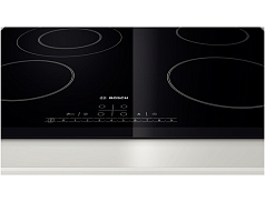 Электрическая варочная панель Bosch PKF651F17E на 4 конфорки, шириной 59.2 см, черный в Санкт-Петербурге