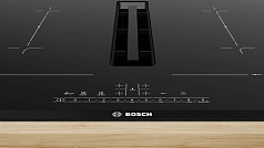 Индукционная варочная панель Bosch PVQ795F25E на 4 конфорки, шириной 70 см, черный в Санкт-Петербурге