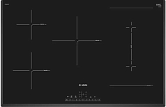 Индукционная варочная панель Bosch PVW851FB5E на 5 конфорки, шириной 80.2 см, черный в Санкт-Петербурге