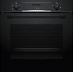 Духовой шкаф Bosch HBA513BB1 , электрический, шириной 59.4 см, черный, традиционная очистка в Санкт-Петербурге