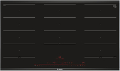 Индукционная варочная панель Bosch PXX975DC1E на 5 конфорки, шириной 91.6 см, черный в Санкт-Петербурге