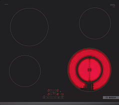 Электрическая варочная панель Bosch PKF631BB2E на 4 конфорки, шириной 59.2 см, черный в Санкт-Петербурге