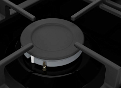 Газовая варочная панель Bosch PBP6C6B93R на 4 конфорки, шириной 58 см, черный в Санкт-Петербурге