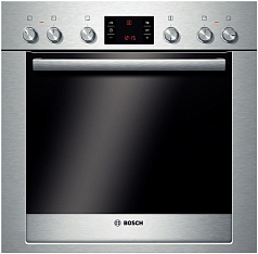 Духовой шкаф Bosch HEB 34D550 , электрический, шириной 59.5 см, нержавеющая сталь, EcoClean очистка в Санкт-Петербурге