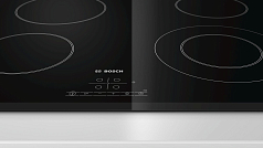 Электрическая варочная панель Bosch PKF631B17E на 4 конфорки, шириной 59.2 см, черный в Санкт-Петербурге