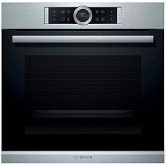 Духовой шкаф Bosch HBG635BS1 , электрический, шириной 59.4 см, нержавеющая сталь, EcoClean очистка в Санкт-Петербурге