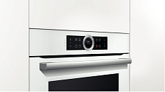 Духовой шкаф Bosch HBG634BW1 , электрический, шириной 59.4 см, белый, EcoClean очистка в Санкт-Петербурге