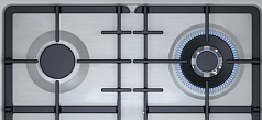 Газовая варочная панель BOSCH PGH6B5O92R на 4 конфорки, шириной 58.2 см, нержавеющая сталь в Санкт-Петербурге