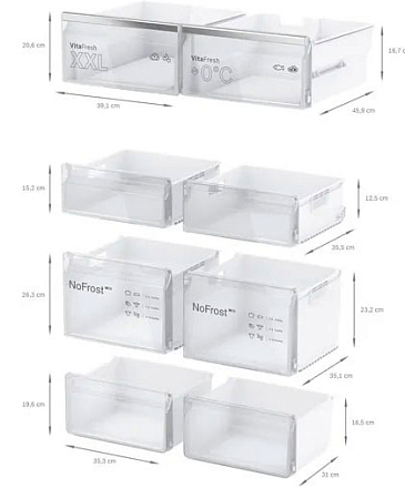 Холодильник Side-by-Side Bosch KFN96APEA preview 6