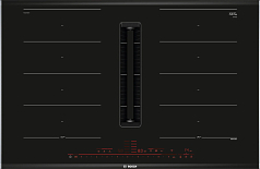 Индукционная варочная панель Bosch PXX875D57E на 4 конфорки, шириной 81.6 см, черный в Санкт-Петербурге