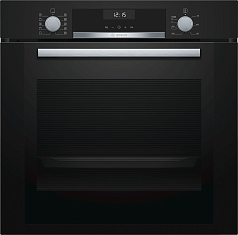 Духовой шкаф Bosch HBA317BB0R , электрический, шириной 59.4 см, черный, традиционная очистка в Санкт-Петербурге