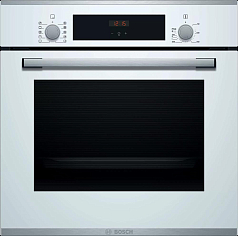 Духовой шкаф Bosch HBF254EW0R , электрический, шириной 59.4 см, белый, EcoClean очистка в Санкт-Петербурге