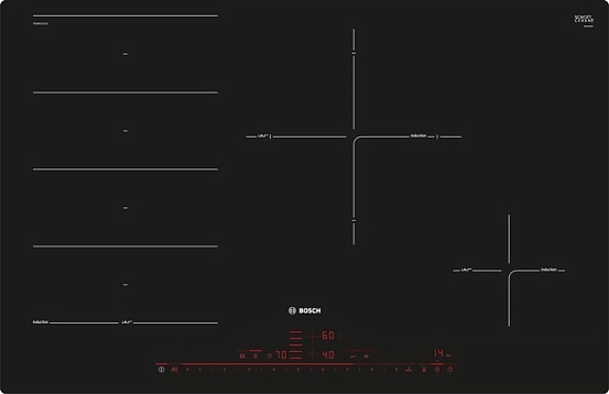 Индукционная варочная панель Bosch PXE801DC1E preview 6