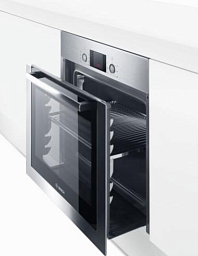 Духовой шкаф Bosch HBB 33C550 , электрический, шириной 59.5 см, нержавеющая сталь, EcoClean очистка в Санкт-Петербурге