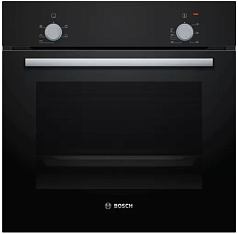 Духовой шкаф Bosch HAF010BA1R , электрический, шириной 59.4 см, черный, традиционная очистка в Санкт-Петербурге