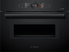 Духовой шкаф Bosch CMG8760C1 , электрический, шириной 59.5 см, черный, пиролитическая очистка в Санкт-Петербурге