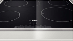 Индукционная варочная панель Bosch PIC 645F17E на 4 конфорки, шириной 58.4 см, черный в Санкт-Петербурге