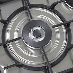 Газовая варочная панель Bosch PCQ 715 M90E на 5 конфорки, шириной 70.2 см, нержавеющая сталь в Санкт-Петербурге