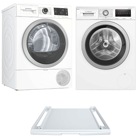 Комплект Bosch Serie 6 (WAT28S48ME, WTW876LBY, WTZ27400) preview 1