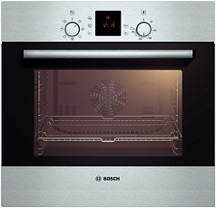 Духовой шкаф Bosch HBN 431E1 , электрический, шириной 59.5 см, нержавеющая сталь, EcoClean очистка в Санкт-Петербурге