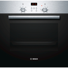 Духовой шкаф Bosch HBN 439E4 , электрический, шириной 59.5 см, нержавеющая сталь, традиционная очистка в Санкт-Петербурге