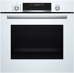 Духовой шкаф Bosch HBG538EW6R , электрический, шириной 59.4 см, белый, EcoClean очистка в Санкт-Петербурге