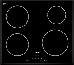 Индукционная варочная панель Bosch PIE 651F17E на 4 конфорки, шириной 59.2 см, черный в Санкт-Петербурге