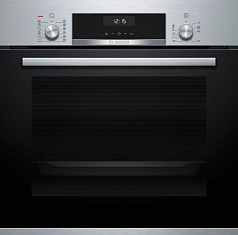 Духовой шкаф Bosch HIJ517YS2R , электрический, шириной 59.4 см, нержавеющая сталь, AquaClean очистка в Санкт-Петербурге