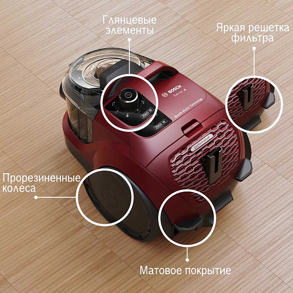 Пылесос Bosch BGS21WX200 preview 13