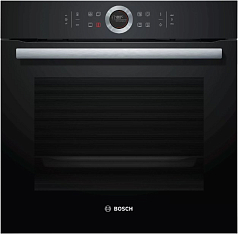 Духовой шкаф Bosch HBG635BB1 , электрический, шириной 59.4 см, черный, EcoClean очистка в Санкт-Петербурге