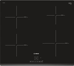 Индукционная варочная панель Bosch PUE631BB1E на 4 конфорки, шириной 59.2 см, черный в Санкт-Петербурге