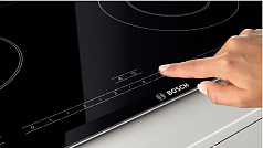 Электрическая варочная панель Bosch PKC 675N14D на 4 конфорки, шириной 60.6 см, черный в Санкт-Петербурге